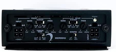Diamond Audio MICRO84U 600W RMS 4-Channel Full Range Class D Amplifier