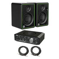 Thumbnail for Mackie Onyx Artist 1·2 USB Audio Interface & CR8-XBT Monitors & 2 6-Feet 1/4