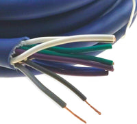 Thumbnail for Metra 50ft 18 Gauge Multi 9 Conductor Blue Speed Hiding Speaker Trailer Wire Cables
