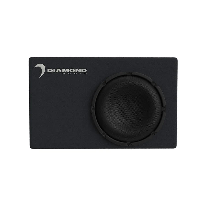 Diamond Audio DESMB10A 10" 2 Ohm 400W RMS Power Handling Slot Vented Active Subwoofer Enclosure