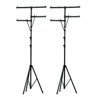 Thumbnail for 2 Pro Audio DJ Multi Arm 8 Bolt Lighting 12 Foot Tripod Light Stand Package
