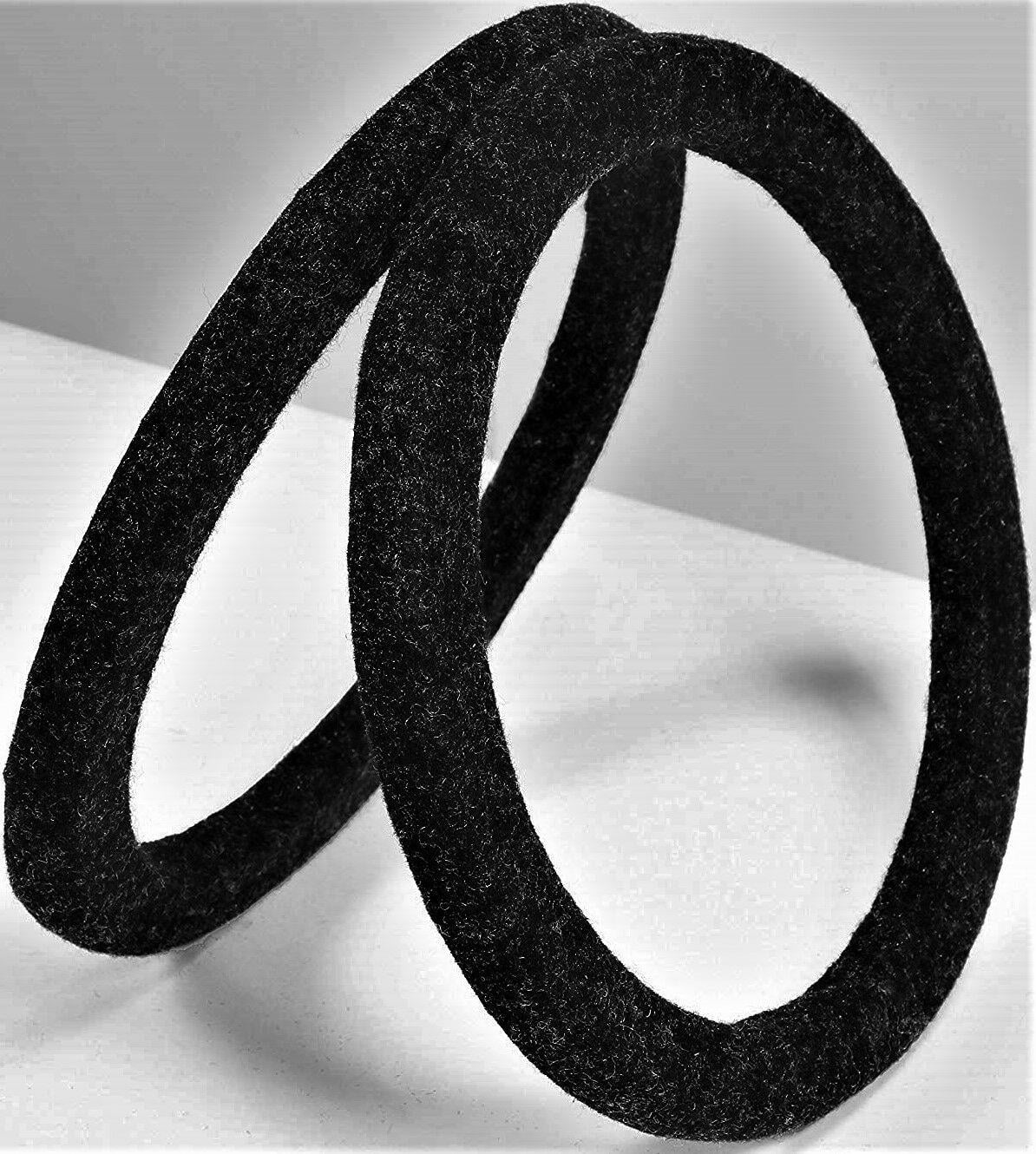 2 Absolute SP12 12" Woofer Ring Spacer BLACK Carpet