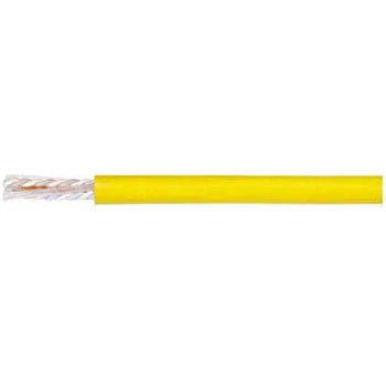 AT 500' Cat6 Ethernet Yellow Bulk Network Cable 23AWG 600Mhz UL Bare Solid Copper Wire UTP 500' Yellow