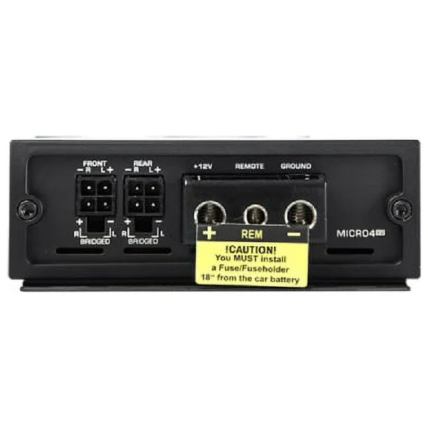 Diamond Audio MICRO84U 600W RMS 4-Channel Full Range Class D Amplifier