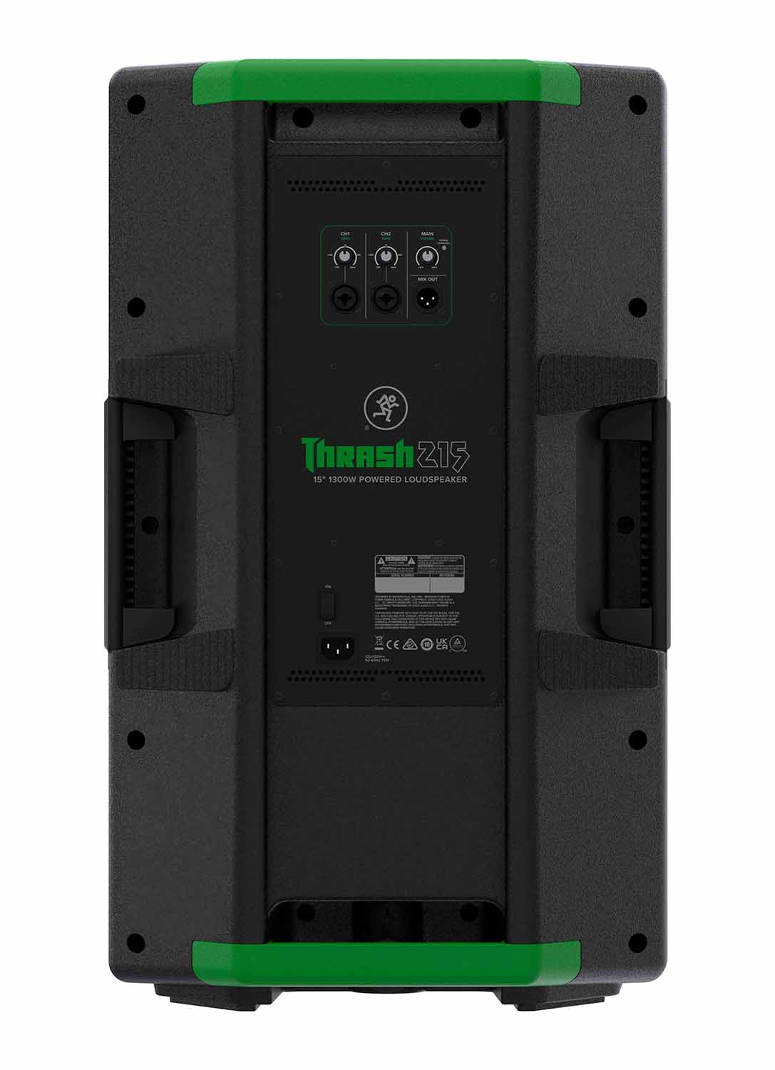 2 Mackie Thrash 215 Speaker DJ Package with Stands