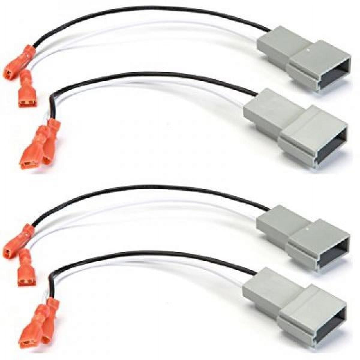 2 Pair of Metra 72-5512 Speaker Wire Adapters Fit Select 1989-Up Ford Vehicles