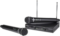 Thumbnail for Samson SWS200HH-A Stage 200 Dual Vocal Wireless System (2) Q6 Dynamic Mics