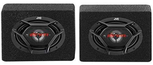 JVC CS-DR6940 550W 6x9 4-Way Coaxial Speakers + 6x9" Box