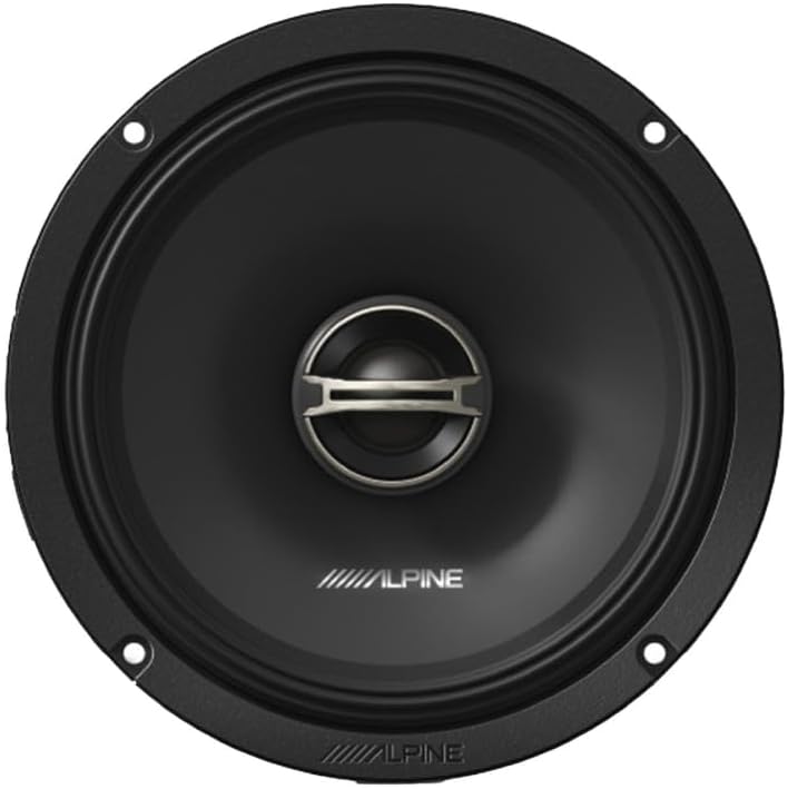 Alpine DM-65C-G 6.5" Component Speaker + DM-65-G 6.5" Coaxial Speakers Bundle