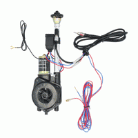 Thumbnail for Metra 44-PW22B Black Universal Motorized AM/FM Fully Automatic Power Antenna