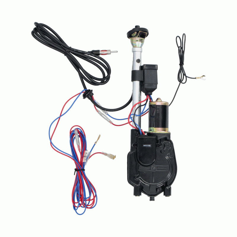 Metra 44-PW22B Black Universal Motorized AM/FM Fully Automatic Power Antenna