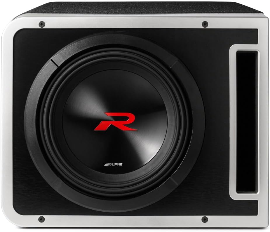 Alpine R2-SB10V Pre-Loaded R-Series 10-inch Subwoofer Enclosure