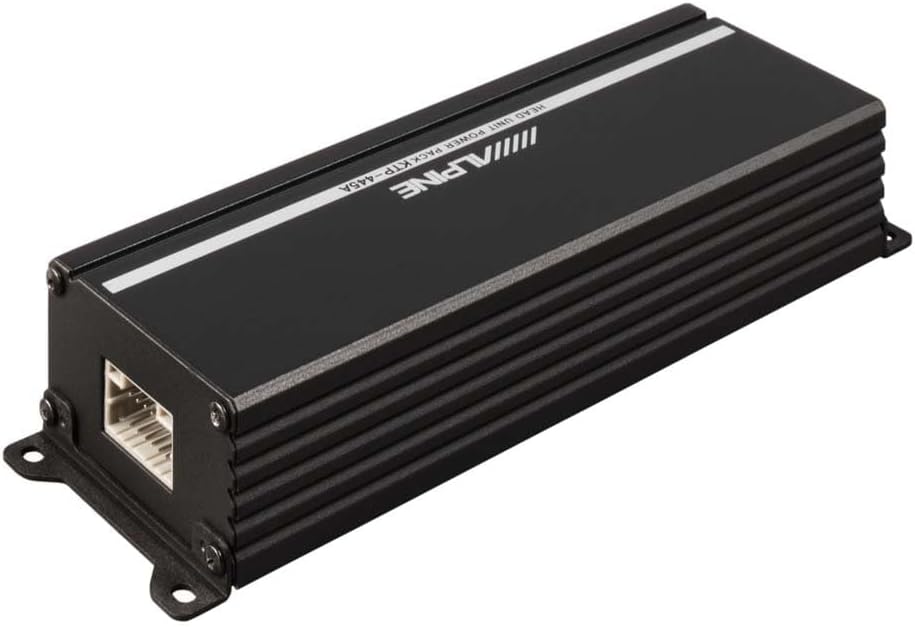 Alpine KTP-445A  Car Amplifier Plug and Play Head Unit Power Pack for Use w/ 2005-Up Alpine Head Units with a Black Power Harness