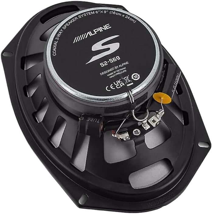 Alpine S2-S69 6x9" & SXE1726S 6.5" Car Audio Coaxial Speakers