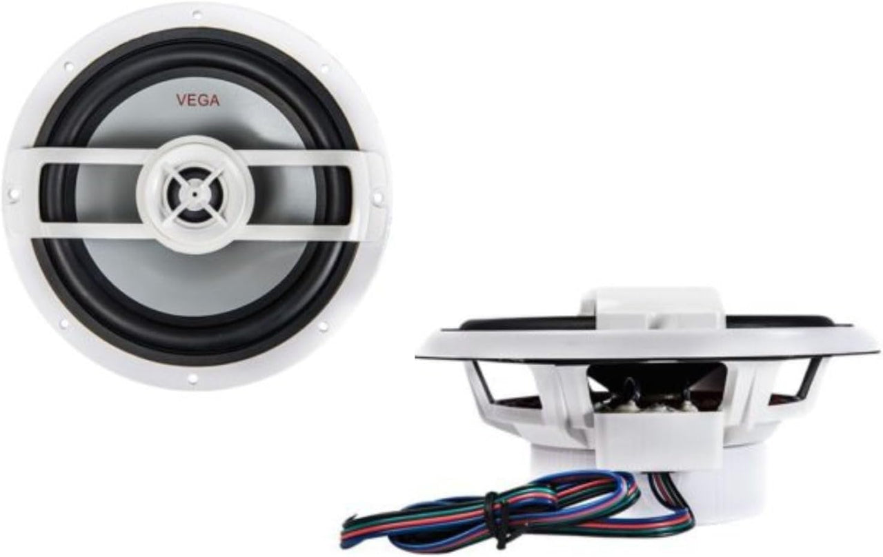 Cerwin Vega VM8 8" 75W RMS 2-Way Marine Coaxial Speakers