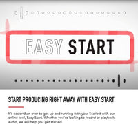 Thumbnail for Focusrite Scarlett 2i2 Studio 4th Gen USB Interface Microphone Headphones Software Suite Broadcast Arm Springs XLR Cable Pop Filter