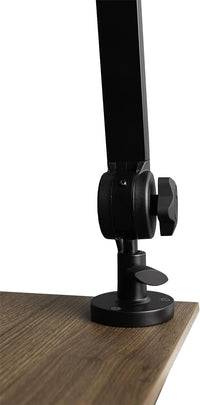 Thumbnail for Gator GFWMICBCBM3000 Deluxe Frameworks Desktop Mic Boom Stand - Bundle with Microphone Windscreen, XLR Cable