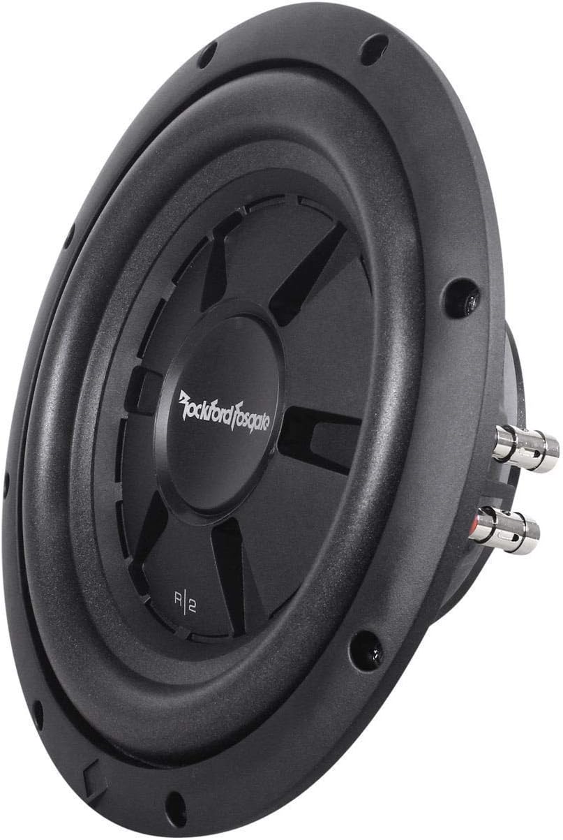 Rockford Fosgate Prime R2SD4-10 400W 10" shallow mount dual 4-ohm voice coils subwoofer