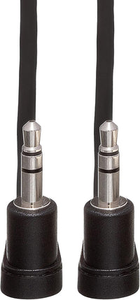 Thumbnail for Hosa CMM-105RR Stereo Interconnect Cable Right angle 3.5mm TRS Male to Right angle 3.5mm TRS Male - 5 foot