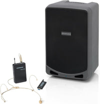 Thumbnail for Samson Expedition XP106WDE Rechargeable Portable PA with Headset Wireless System and Bluetooth