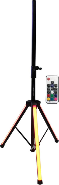 Thumbnail for MR DJ SS600LED Color Stand Universal Color-Changing Stand LED Speaker Stand Tripod Telescoping