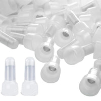 Thumbnail for Absolute CC16G1000 1000pcs Crimp Caps 1000 pcs 16-14 Gauge Close End Crimp Terminal Caps for Car Audio and Electronics