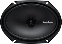 Thumbnail for 2 Pair Rockford R168X2 Prime 6x8 Inches Full Range Coaxial Speaker with 18 Gauge 100 FT Speaker Wire and Free Mobile Holder