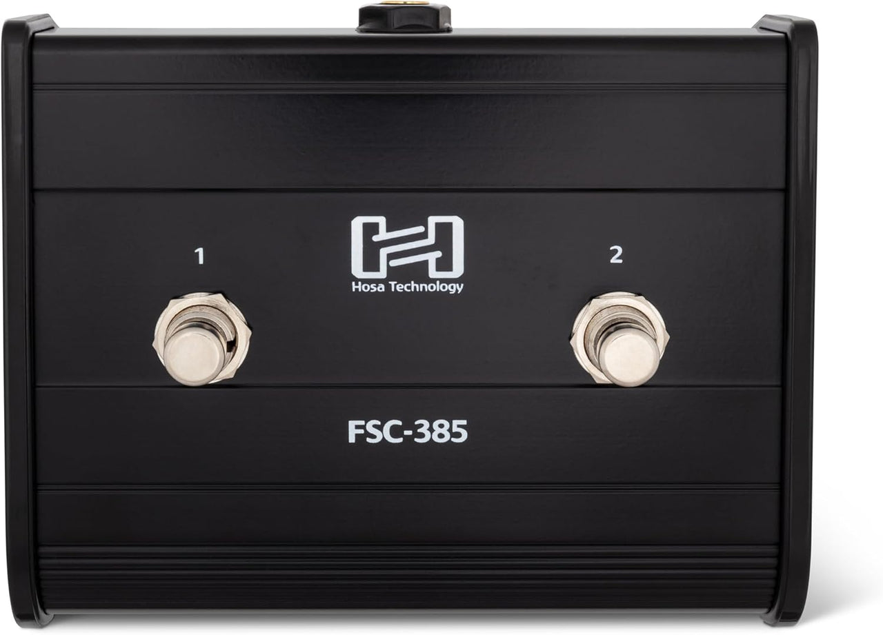 Hosa FSC-385 Guitar-style Amplifier Dual-latching Footswitch for Channel or FX