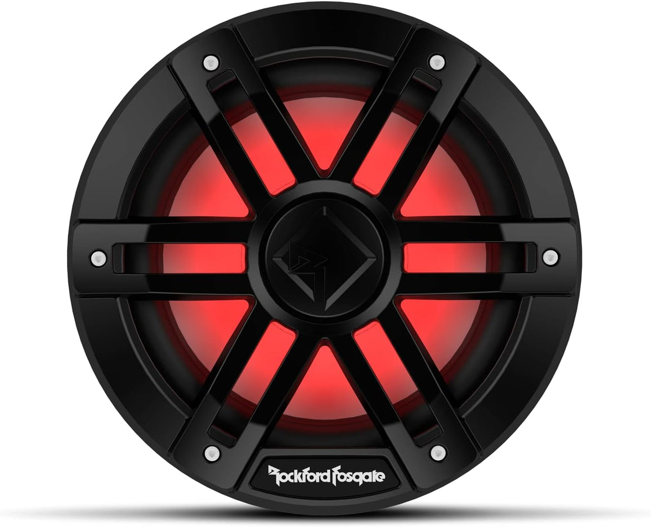 Rockford Fosgate M1D2-8B M1 Series 8" marine subwoofer & RGB LED lighting Black