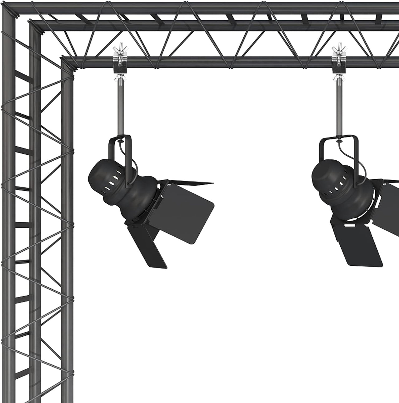 MR TRUSS TC9 Universal 2" Heavy Duty Pro Aluminum Stage Lighting Clamp Mounting