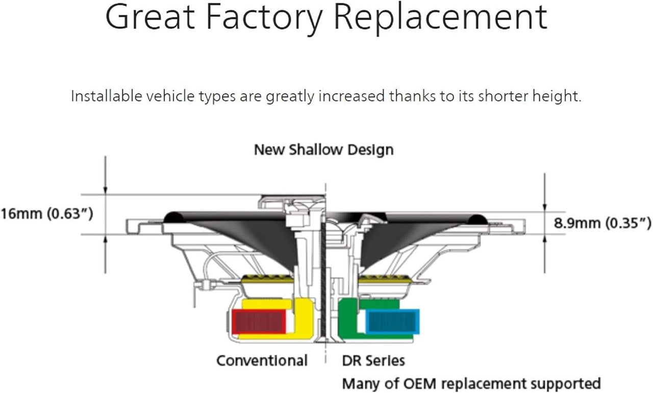 JVC CS-DR6940 550W 6x9 4-Way Coaxial Speakers + 6x9" Box