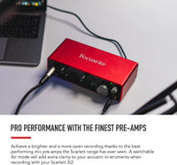 Thumbnail for Focusrite Scarlett 2i2 3rd Gen 2x2 USB Audio Interface