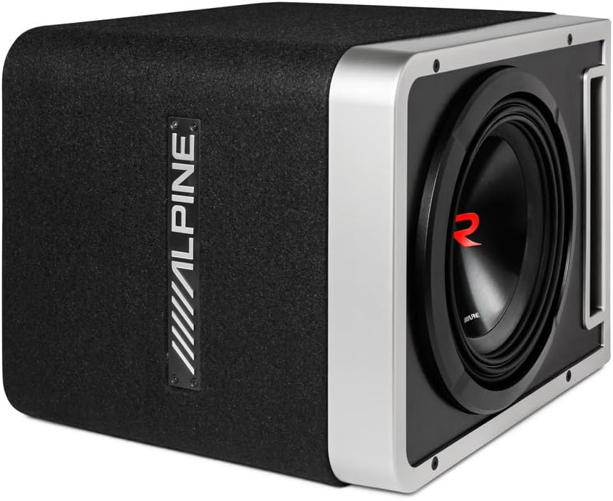 Alpine R2-SB10V Pre-Loaded R-Series 10-inch Subwoofer Enclosure
