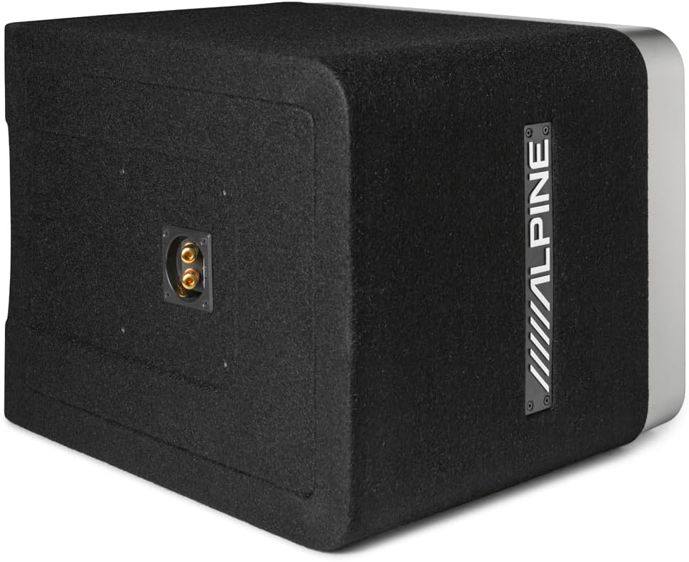 Alpine R2-SB10V Pre-Loaded R-Series 10-inch Subwoofer Enclosure