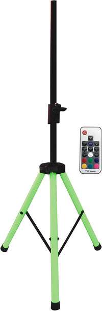 Thumbnail for 2 MR DJ SS700LED Universal Light Up Multi Color LED Speaker Stands with Remote