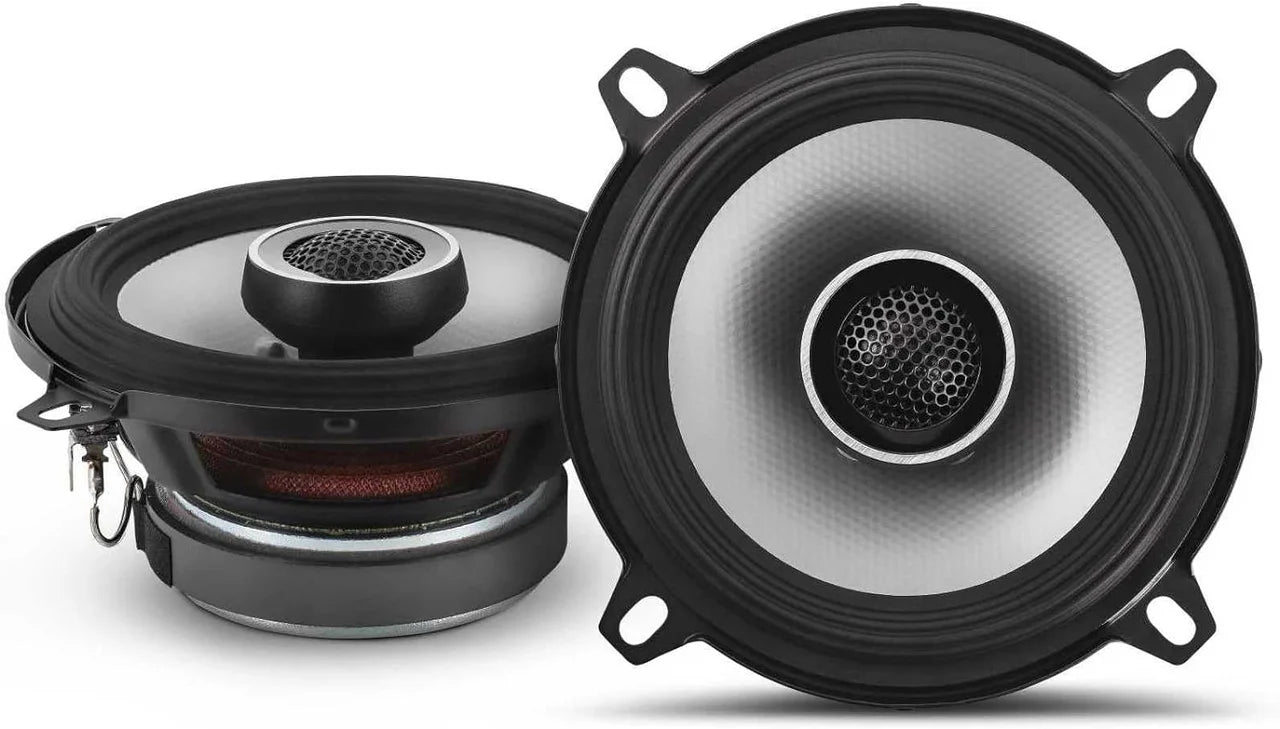 2 Pair Alpine S2-S50 170W 5 1/4" Speakers + Harness & Adapter Speaker Fits 1991-Up Ford