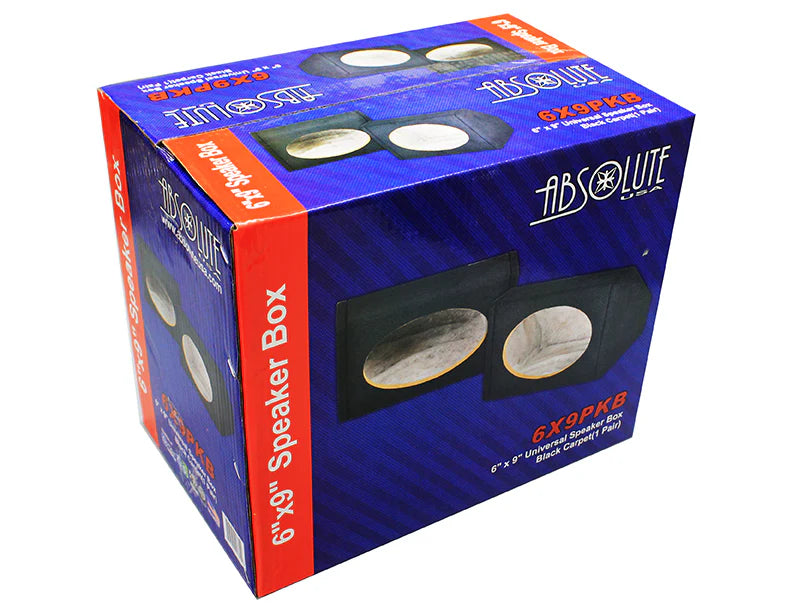 6X9PKB 6 X 9 Inches Angled/Wedge Speaker Box (one pair)
