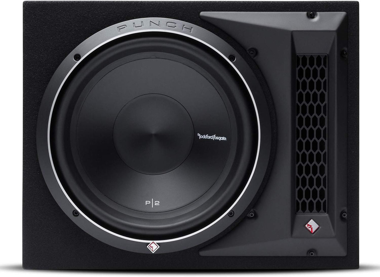 Rockford Fosgate P2-1X12 12" Enclosure 800W Single Subwoofer Loaded Enclosure