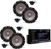 Thumbnail for alpine-7-multimedia-receiver-with-2-pairs-sxe-1751s-speakers