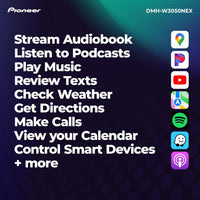 Thumbnail for pioneer-dmh-w3050nex-68-in-dash-media-receiver-kit