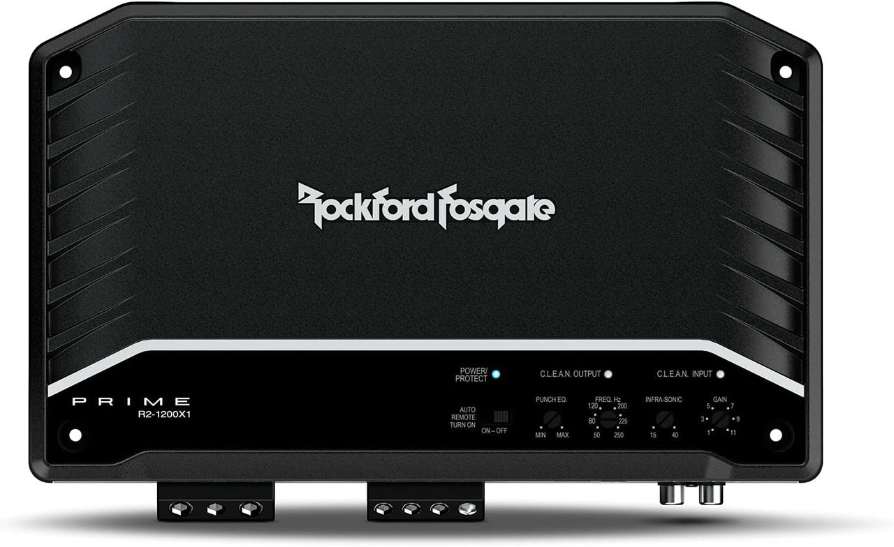 Rockford P2-2X12 Dual 12" P2 Series in Ported Box with R2-1200X1 Prime Series Amplifier