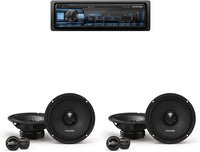 Thumbnail for alpine-ute-73bt-multimedia-receiver-and-dm-65c-g-speakers