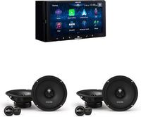 Thumbnail for alpine-multimedia-receiver-with-2-dm-65c-g-65-speakers