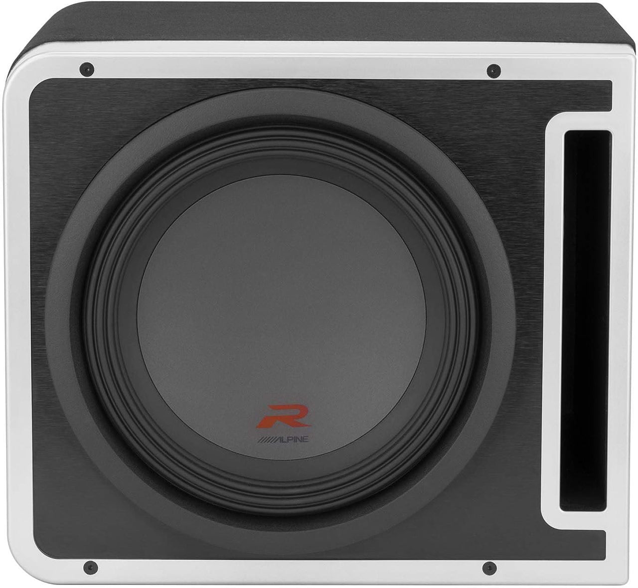 Alpine Pair of R-SB12V Pre-Loaded 12" Subwoofer Enclosures KTX-H12 Linking kit