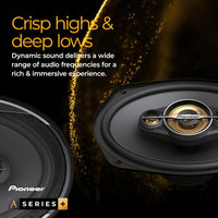 Thumbnail for 2 Pair Pioneer TS-A6991F 1400W 6x9
