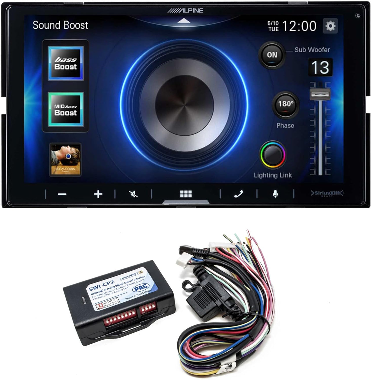 alpine-ilx-w670-car-stereo-with-steering-wheel-control