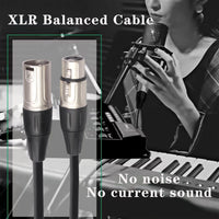 Thumbnail for MR DJ CXMXF30 30' XLR Male to XLR Female Microphone Balanced Instrumental Dj XLR Interconnect Cable
