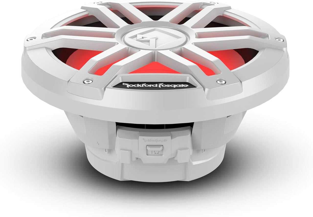 Rockford Fosgate M1D2-10 1200W 10" M1 Series Dual 2-ohm Marine Subwoofer with Color Optix LED