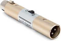 Thumbnail for Hosa GMS-274 Power Switch XLR3F to XLR3M