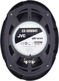 Thumbnail for JVC CS-DR6940 550W 6x9 4-Way Coaxial Speakers + 6x9